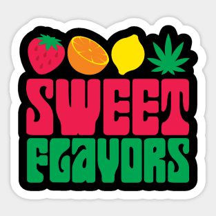 Sweet Flavors Sticker